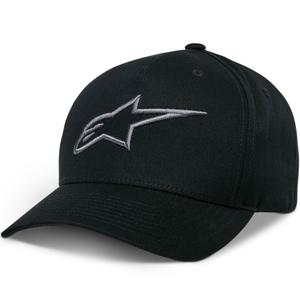 Alpinestars Ageless Snapback kepurė juoda ir pilka