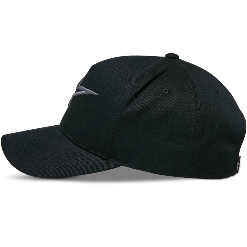 Alpinestars Ageless Snapback kepurė juoda ir pilka