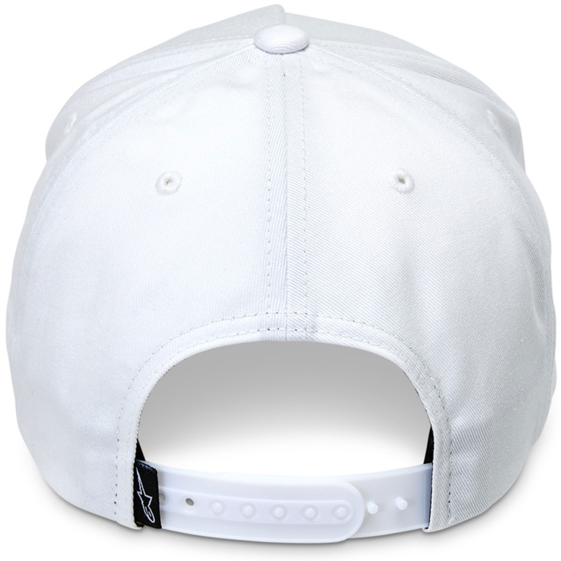 "Alpinestars" specifinė snapback kepurė balta
