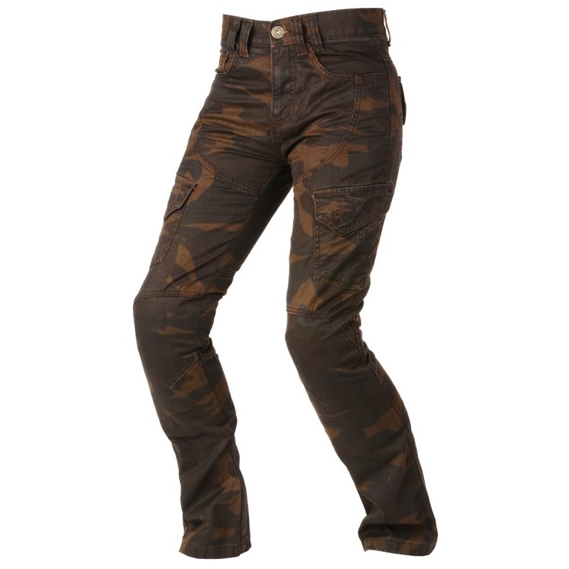 Moteriški džinsai Ayrton Camino brown camo išpardavimas