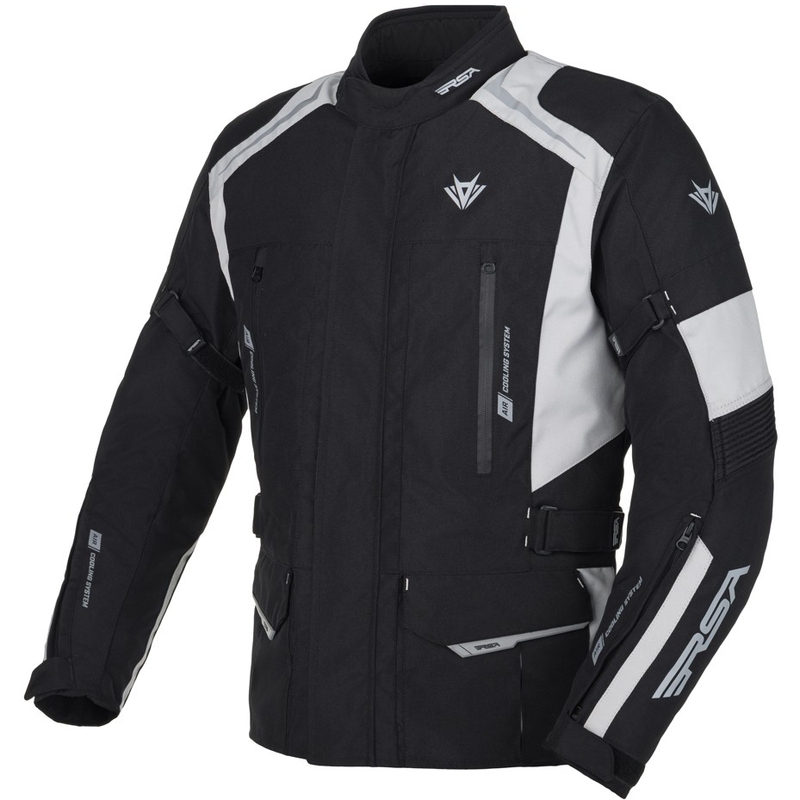 Motociklininko striukė RSA EXO 2 black-grey