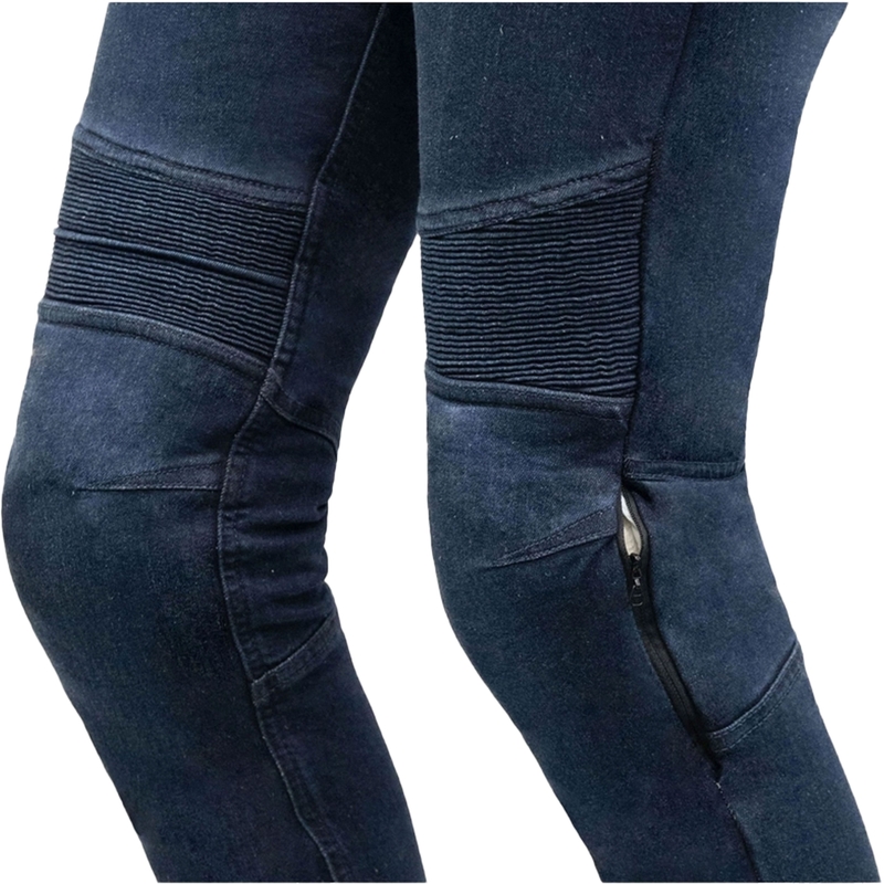 Moteriški džinsai Street Racer Spike II Slim fit CE blue