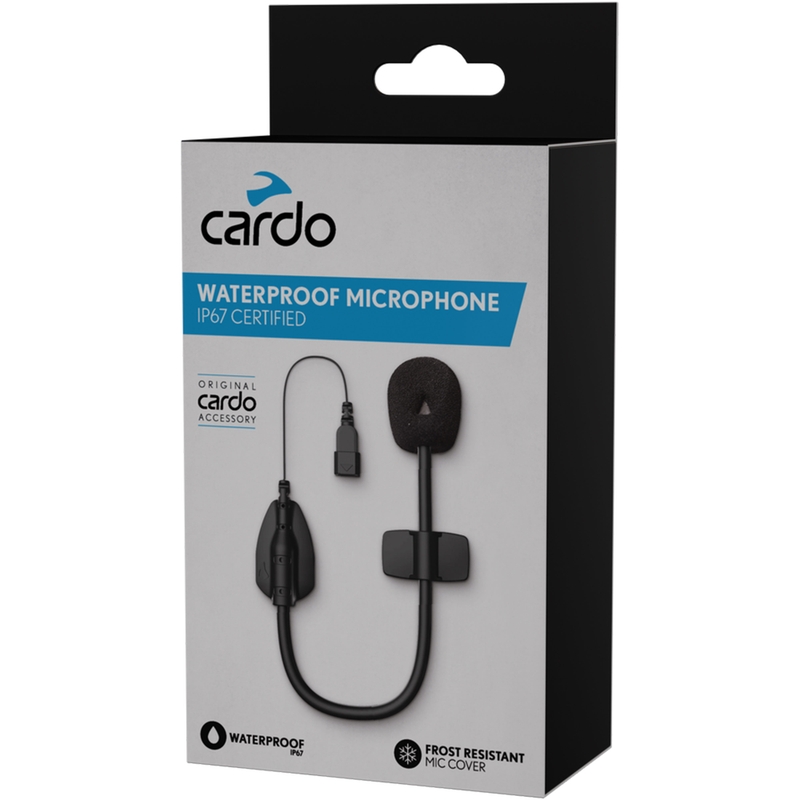Vandeniui atsparus mikrofonas IP67 CARDO PACKTALK