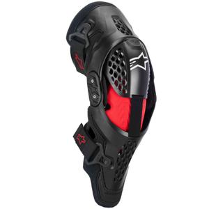 Alpinestars SX-1 Plasma juodai-raudonai-pilkos spalvos kelių apsaugos priemonės