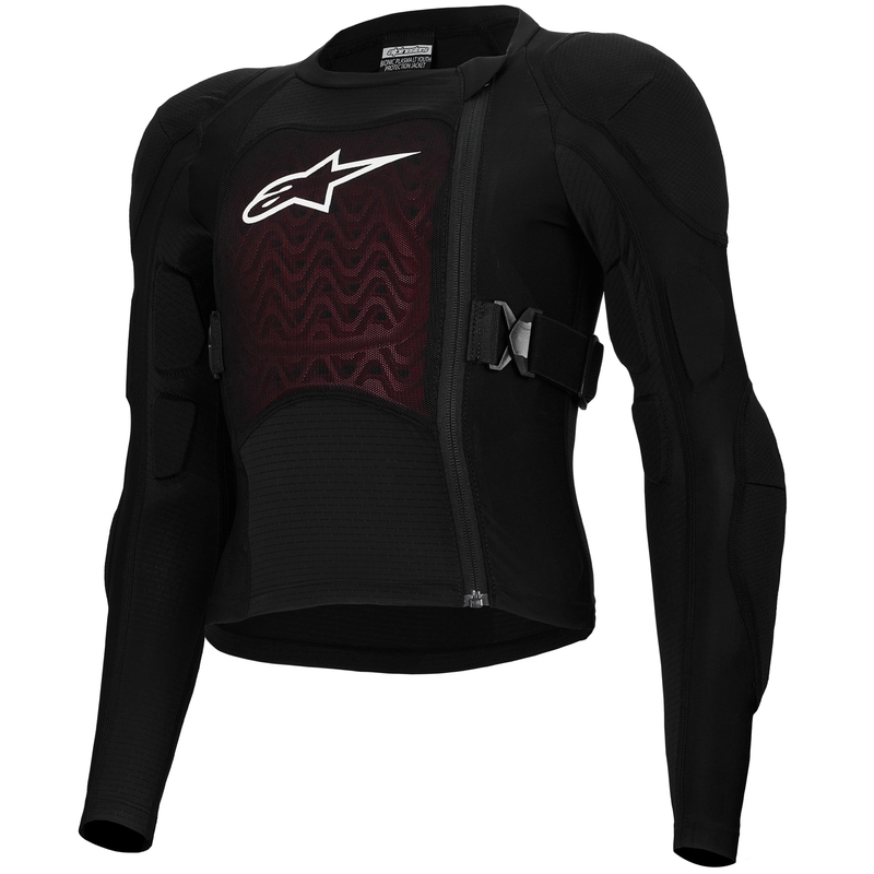 Alpinestars Bionic Plasma LT Youth Ilgos rankovės juodos, raudonos ir baltos spalvos