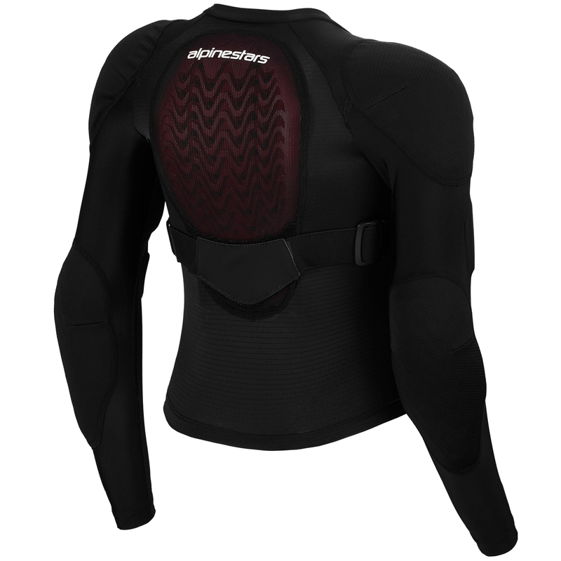 Alpinestars Bionic Plasma LT Youth Ilgos rankovės juodos, raudonos ir baltos spalvos