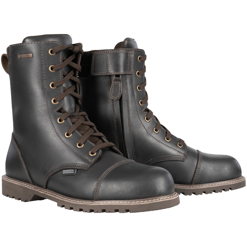 "Oxford Merton 2.0" motociklininkų batai rudos spalvos