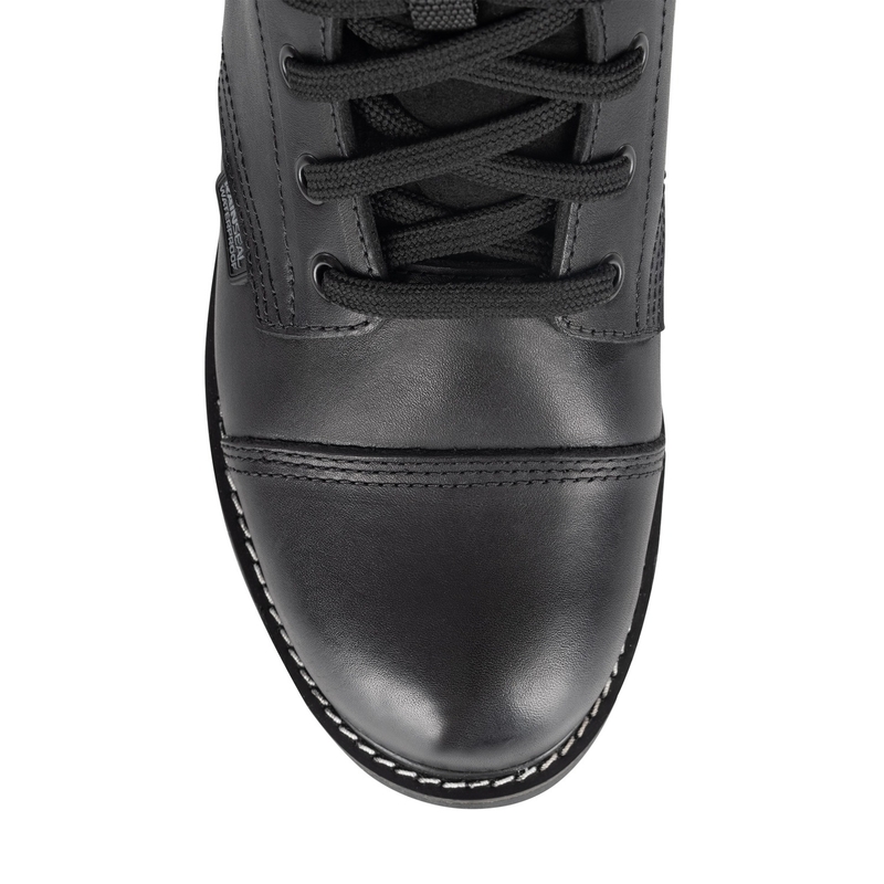 Moterų "Oxford Radley" juodi motociklininkų batai