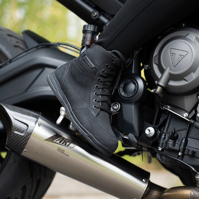 Moteriški OXFORD KICKBACK DRY2DRY™ Black motociklininkų batai