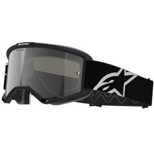 Alpinestars Vision 5 Corp motokroso akiniai juodi su skaidriais lęšiais