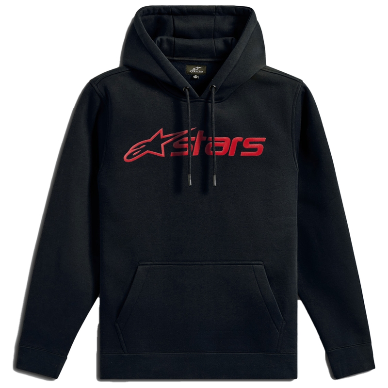 Alpinestars Blaze Hoodie 3 juoda ir raudona