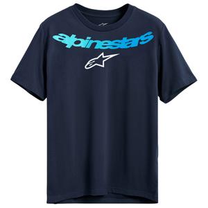Marškinėliai Alpinestars Collared CSF blue