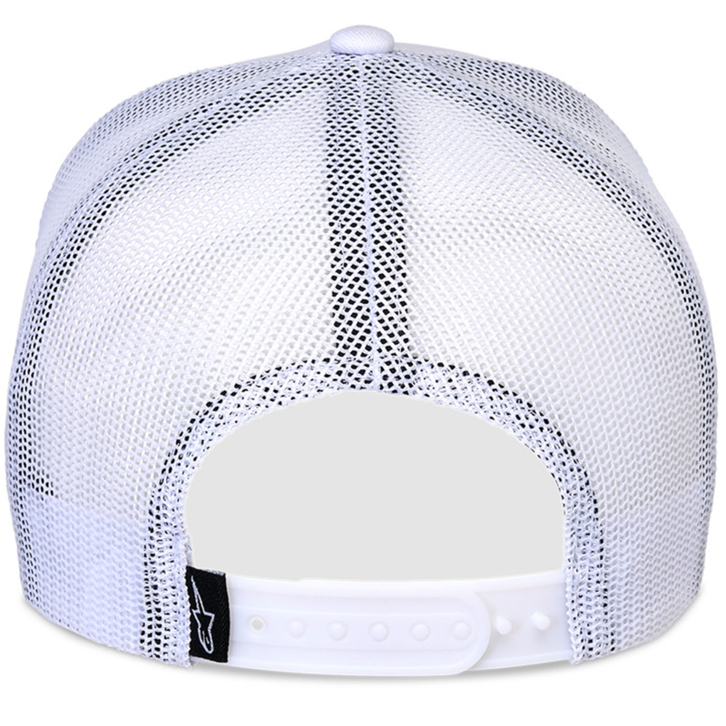 Alpinestars Flag Snap kepurė balta-balta