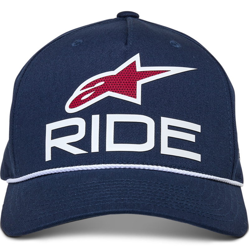 Alpinestars Ride Comp Snapback kepurė Mėlyna-balta-raudona