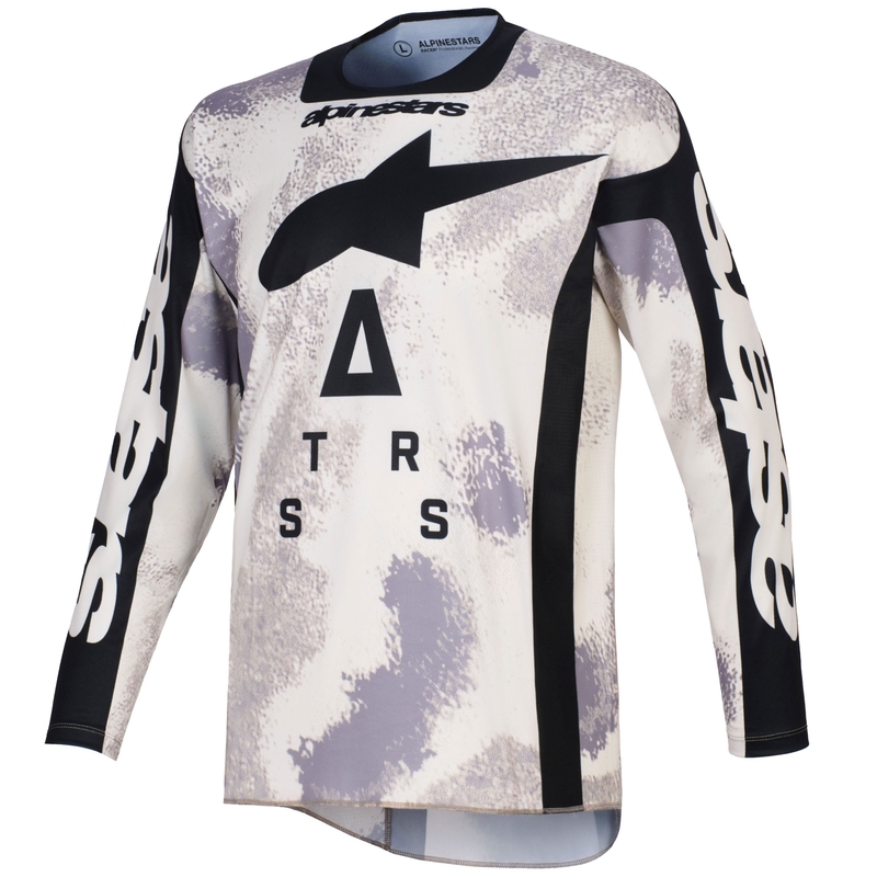 Alpinestars Racer Lahnd motokroso marškinėliai sand-camo