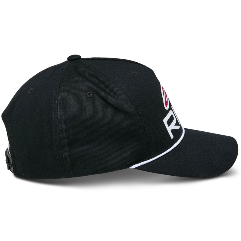 Alpinestars Ride Comp Snapback kepurė su snapback snapback juoda, balta ir raudona spalvomis