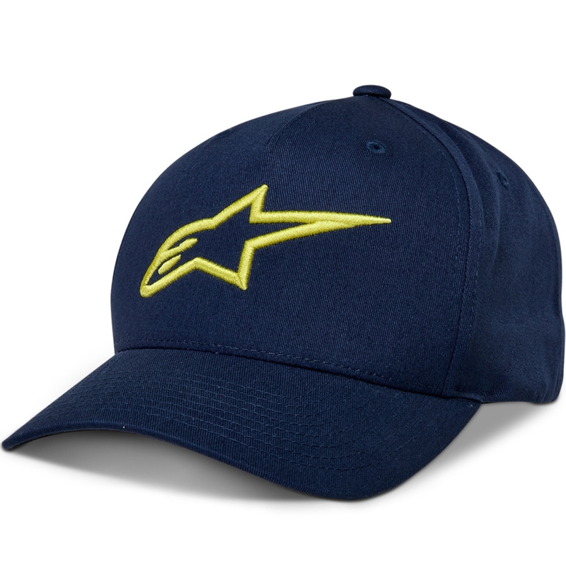 Alpinestars Ageless Snapback kepurė Blue-Fluo Yellow