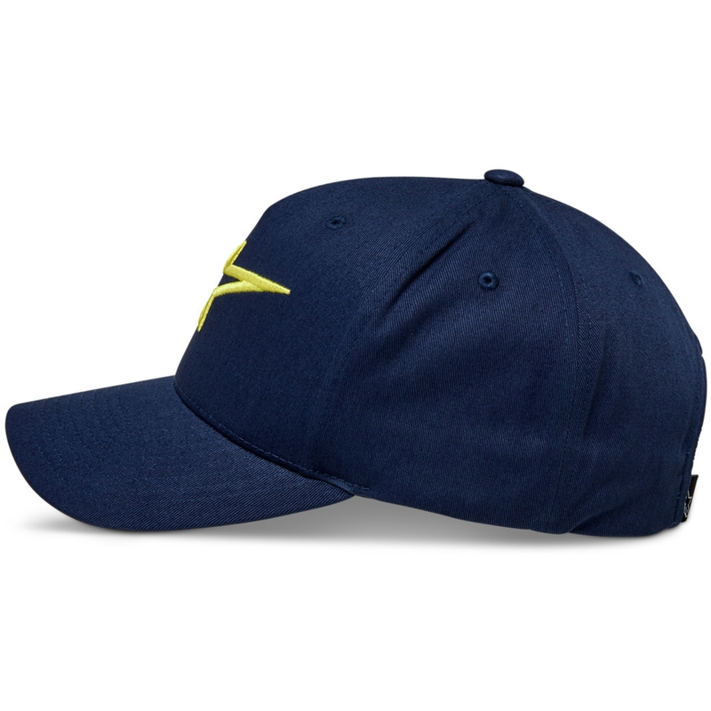 Alpinestars Ageless Snapback kepurė Blue-Fluo Yellow
