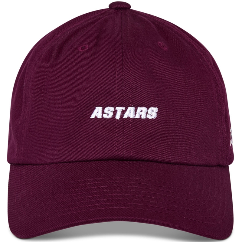 Alpinestars Deduce Strapback kepurė bordo spalvos