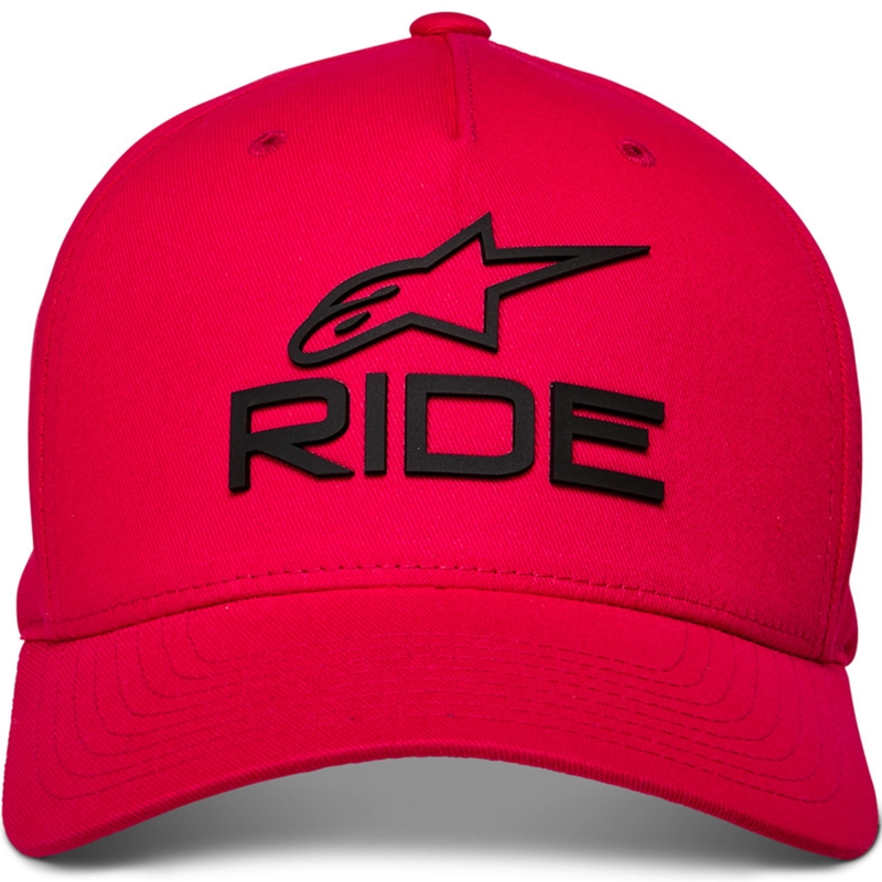 Alpinestars Ride Sonic kepurė raudona ir juoda