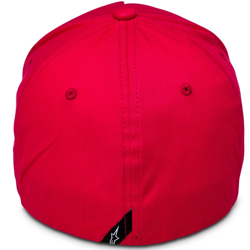 Alpinestars Ride Sonic kepurė raudona ir juoda