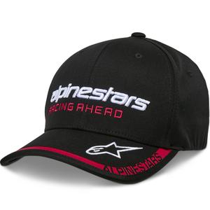 Alpinestars Ident kepurė juoda ir raudona