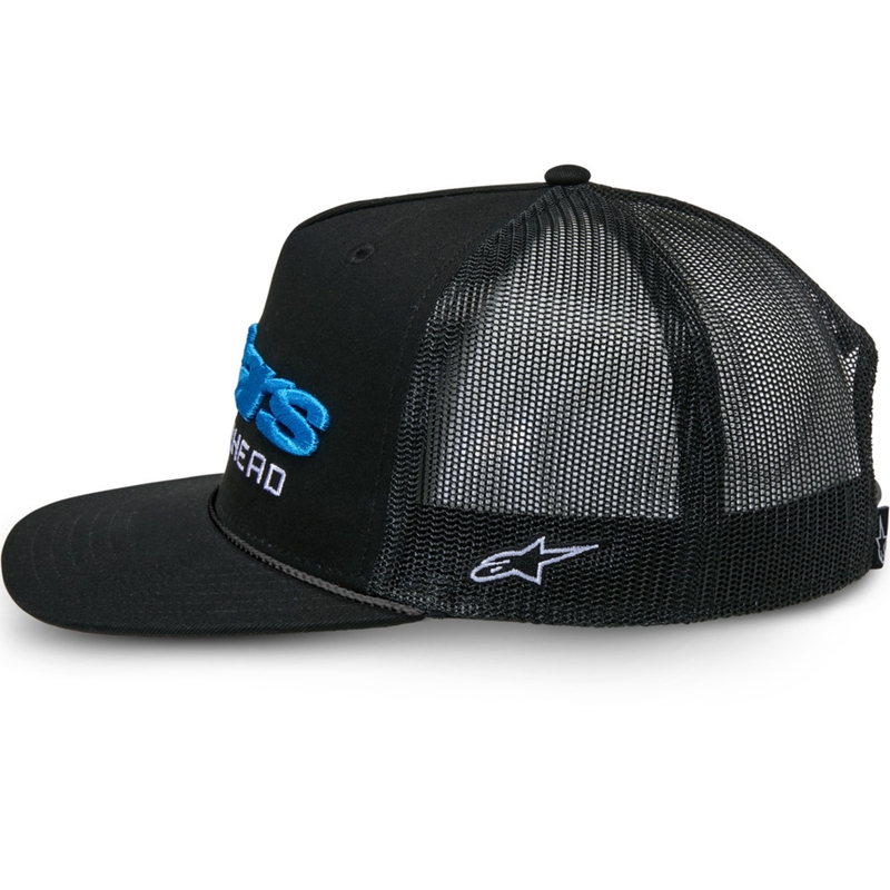 "Alpinestars" pranešimo kepurė juoda-juoda