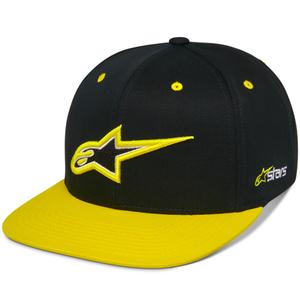 Alpinestars Thickness Snapback kepurė juoda-fluo yellow