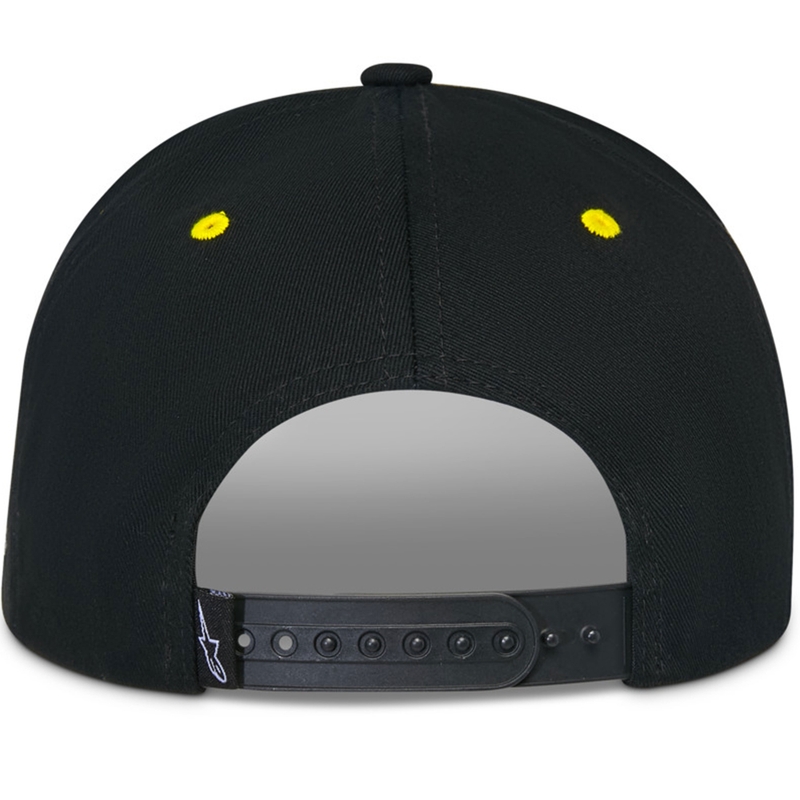 Alpinestars Thickness Snapback kepurė juoda-fluo yellow