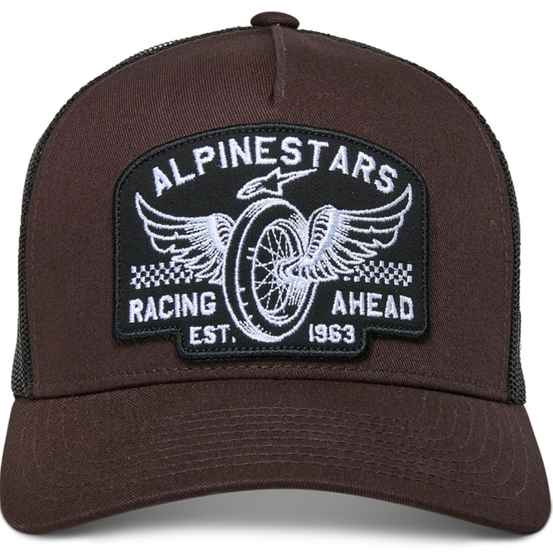 Alpinestars Heritage Patch kepurė ruda-juoda
