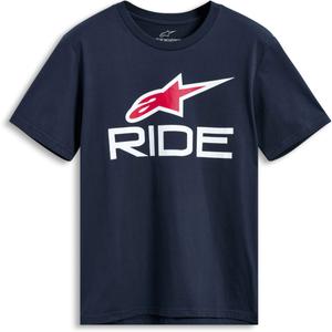 Marškinėliai Alpinestars Ride 4.0 CSF blue-white-red