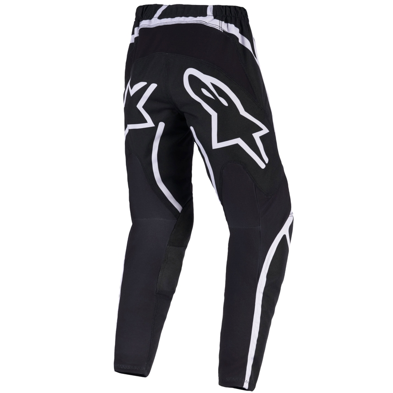 Alpinestars Fluid Apex motokroso kelnės juodai pilkos spalvos