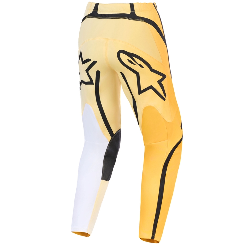 Alpinestars Fluid Apex motokroso kelnės geltonos ir juodos spalvos
