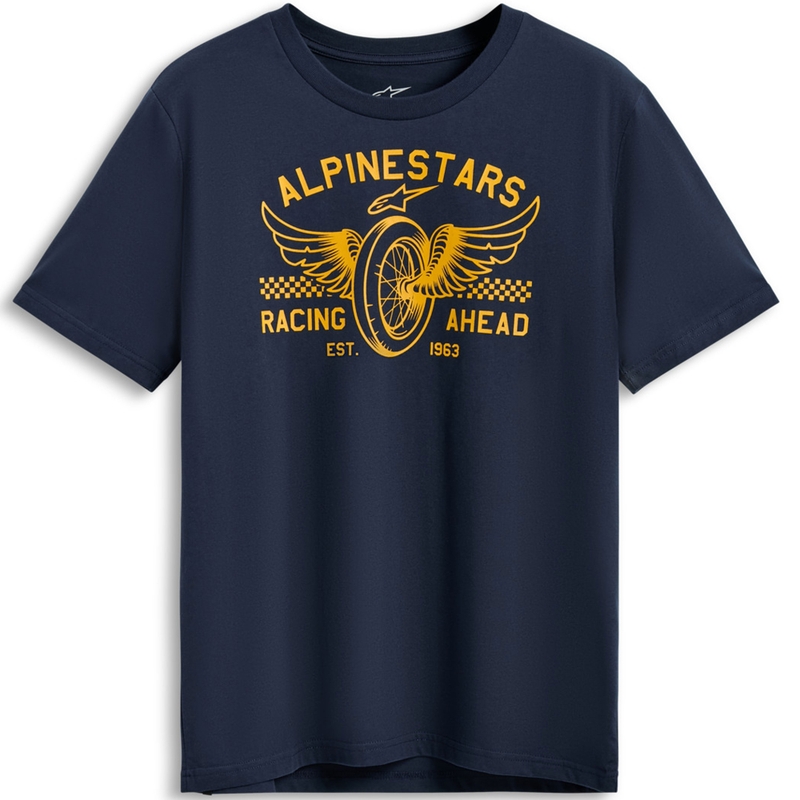 Marškinėliai Alpinestars Heritage Patch CSF blue