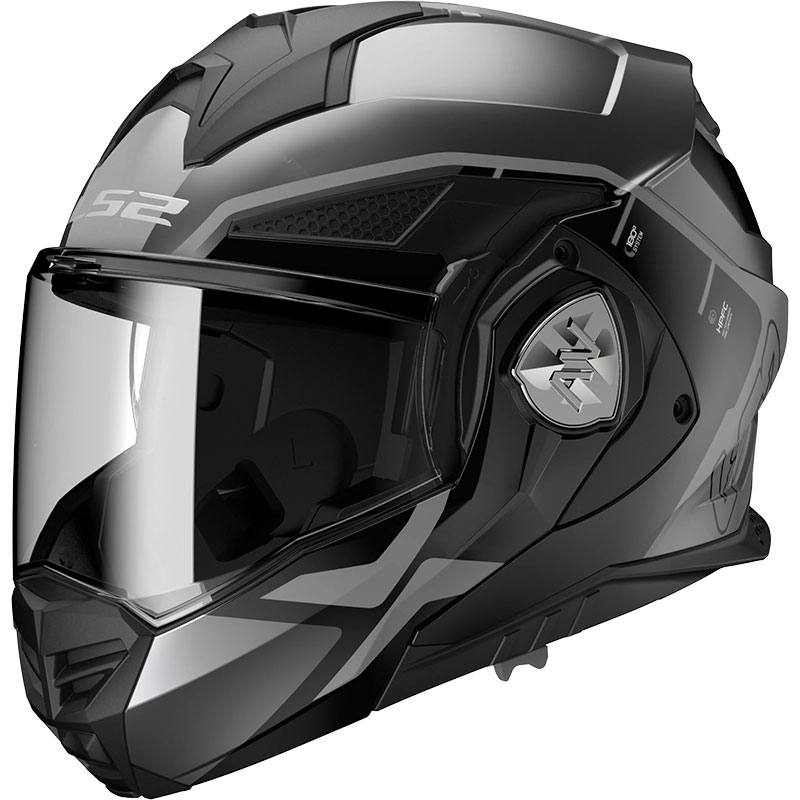 LS2 FF901 Advant X Metryk titano sulankstomas motociklininko šalmas