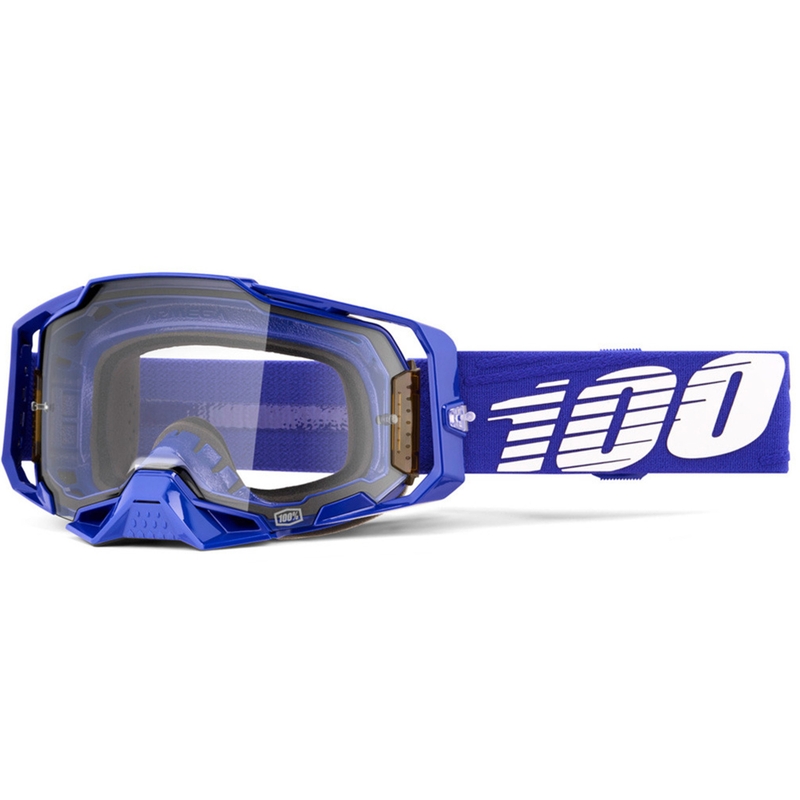 Motokroso akiniai 100% Armega Kleim su skaidriu stiklu