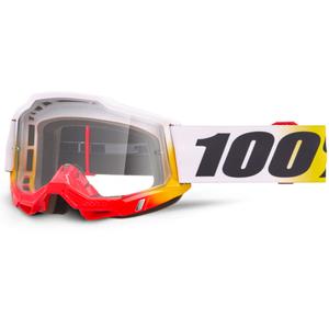 Motokroso akiniai 100% Accuri 2 Torken su skaidriu stiklu