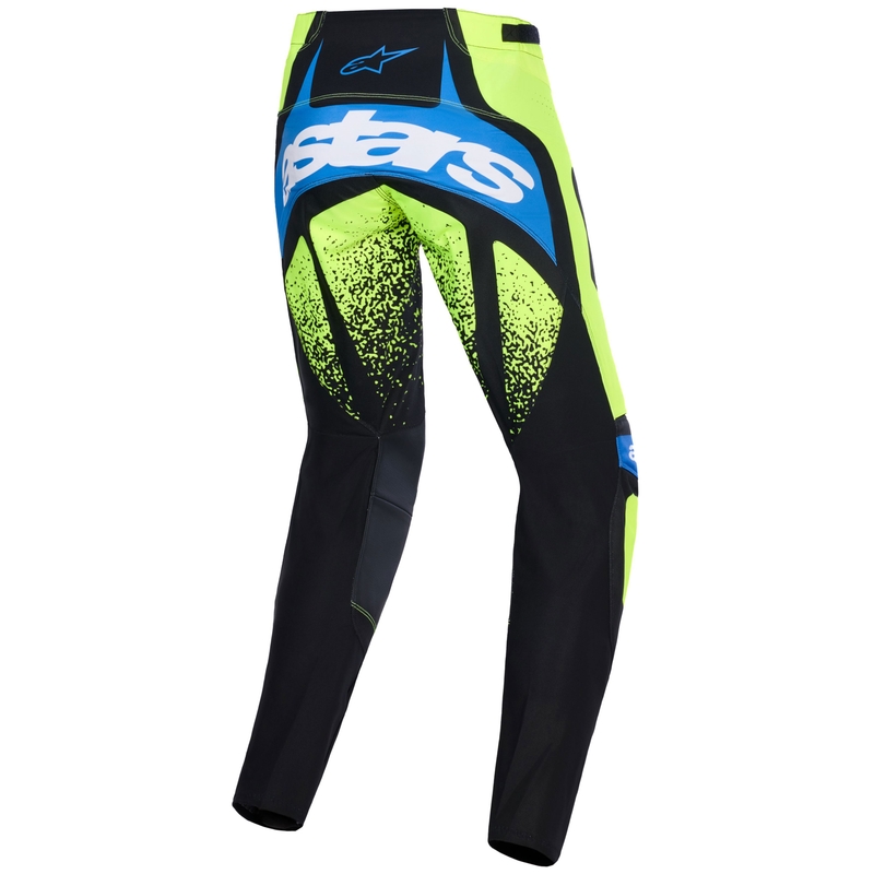 Alpinestars Techstar Nomur motokroso kelnės tamsiai mėlyna-fluo geltona-mėlyna