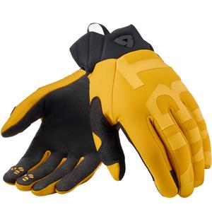 "Revit Coast" motociklininko pirštinės Garstyčių geltona