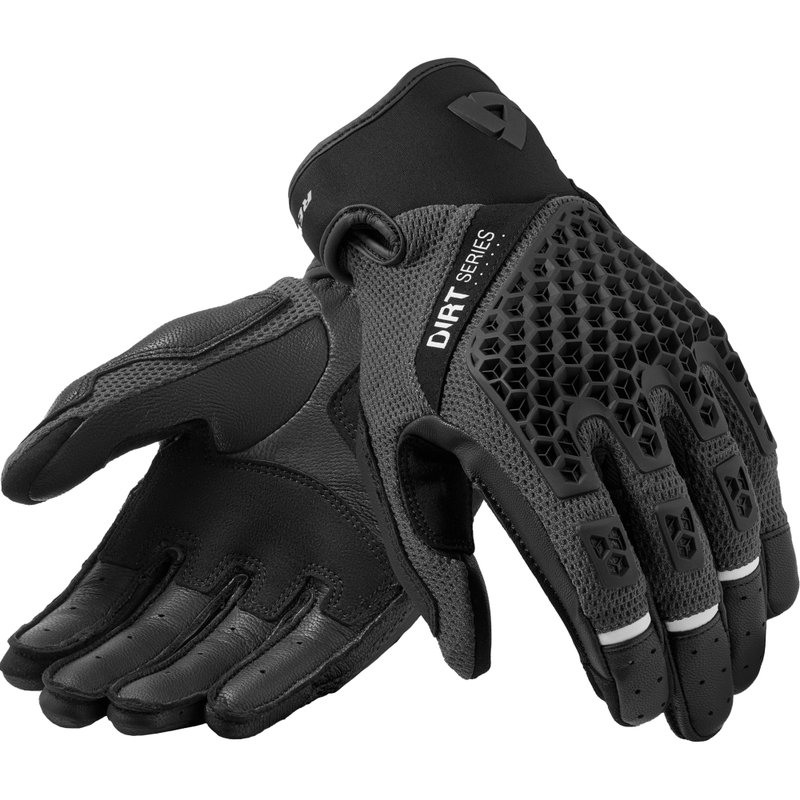 Motociklininko pirštinės Revit Caliber 2 black-grey