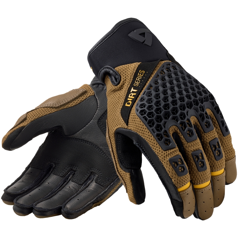 Motociklininko pirštinės Revit Caliber 2 black-brown