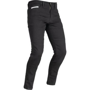 Apkarpyti motociklininko džinsai OXFORD ORIGINAL APPROVED SUPER STRETCH JEANS AA SLIM FIT juodi