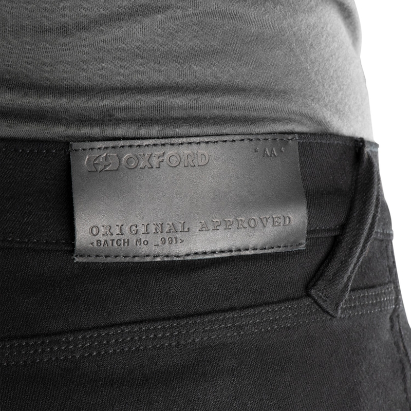 Moteriški džinsai OXFORD ORIGINAL APPROVED SUPER STRETCH JEANS AA SLIM FIT black