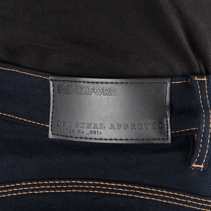 Moteriški džinsai OXFORD ORIGINAL APPROVED SUPER STRETCH JEANS AA SLIM FIT blue indigo