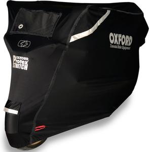 "Oxford Protex Stretch" lauko motociklų tentas su klimato membrana juodas