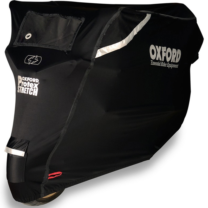 "Oxford Protex Stretch" lauko motociklų tentas su klimato membrana juodas