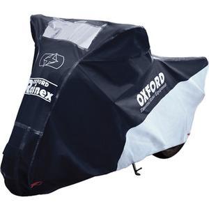 "Oxford Rainex" motociklų tentas juodas-sidabrinis