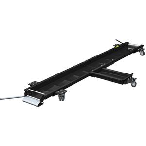 Mobilus kilimėlis priekiniam ir galiniam motociklo ratui bei šoniniam stovui Q-TECH juodas