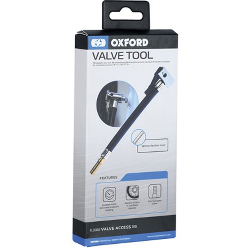 Pratęsimo adapteris, skirtas prieigai prie Oksfordo padangos vožtuvo