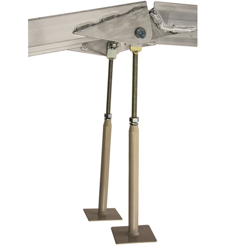 Q-TECH HD sulankstoma aliuminio rampa 1 pora